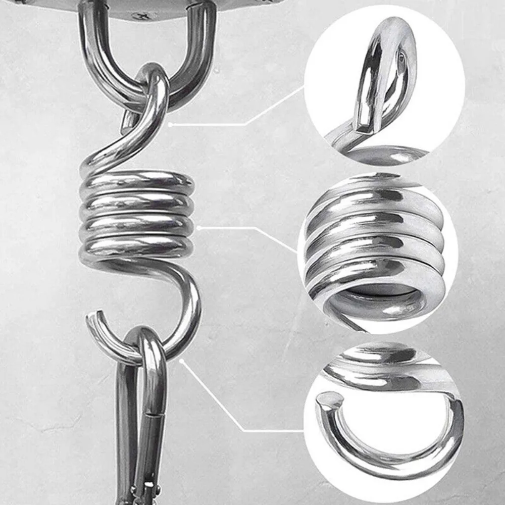 Hanging Egg Chair Garden Swing Springs Portable Widely Used Multifunctional Strong Spring Hook Gym Hammock Convenient Springs