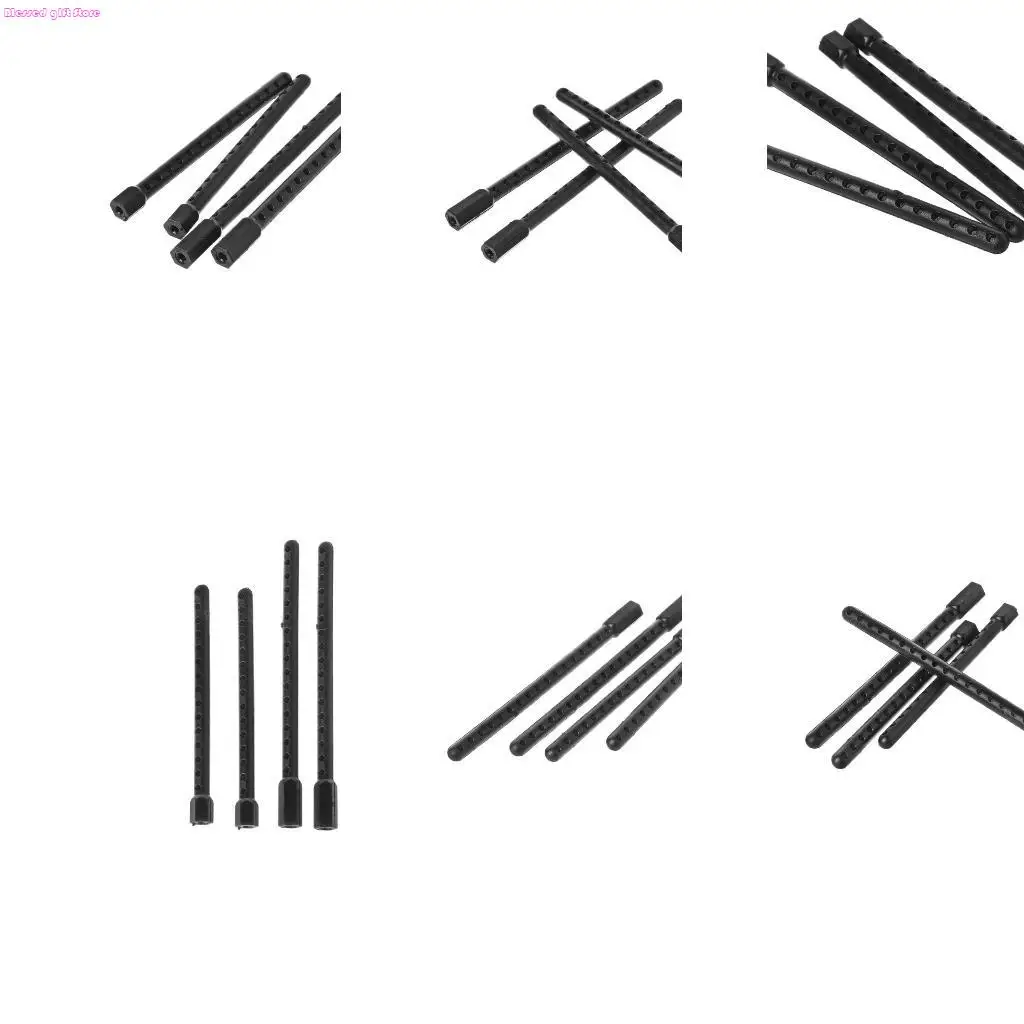 

D0JC 4pcs Plastic Body Post Mounts 1:10 For HSP 94123 94122 Model RC Car Replacement