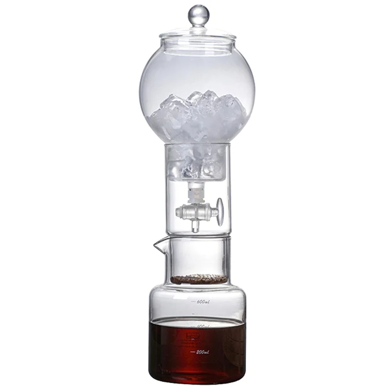 

AB11-Набор кофейников для холодного приготовления с фильтром, стеклянная капельница, кофеварка ICED, высококачественные аксессуары для эспрессо