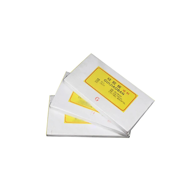 Lab HF254 Thin Layer Chromatography Silica Gel Plate, TLC Glass Slab Containing Fluorescent Color-developing Silica Gel Plate+