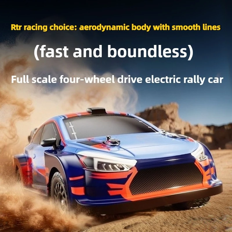 C8828 1/14 4WD التحكم عن بعد رالي سيارة فرشاة الكربون نسخة محاكاة نموذج 2.4G التحكم عن بعد الانجراف رالي سيارة RC سيارة لعبة #2