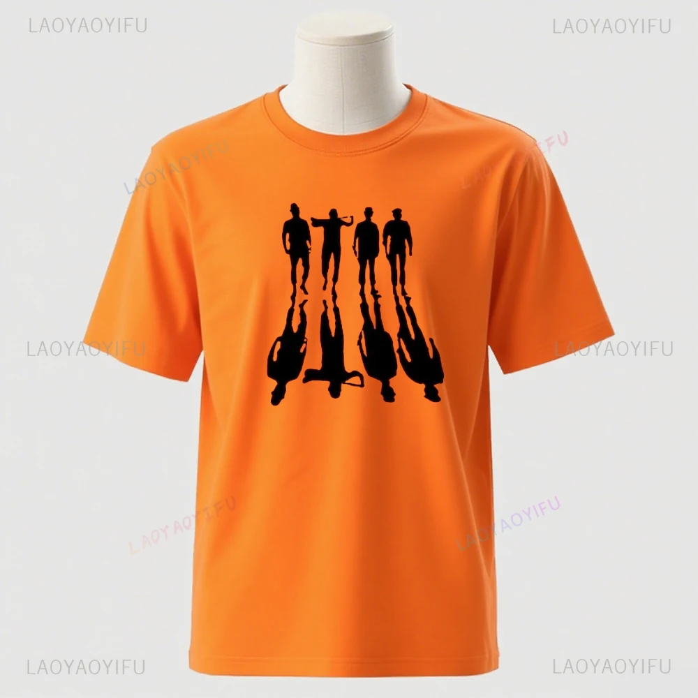 A Clockwork Orange 80s Vintage Movie T-Shirt Woman Man Fashion Casual Classic O-neck High Quality Cotton Graphic T Shirts Tops
