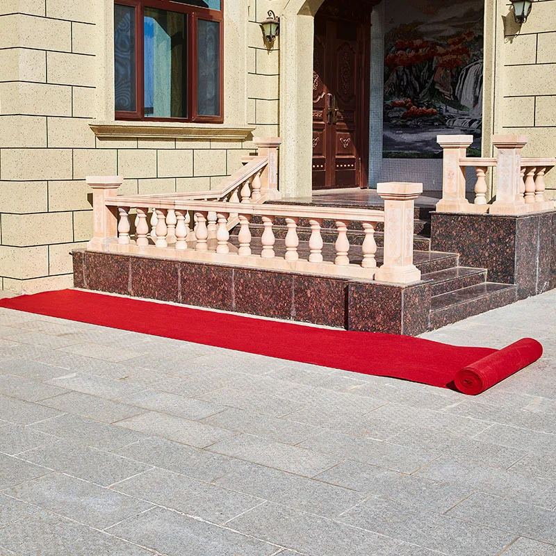 Red Carpet Wedding, Runway Show, Graduation Ceremony, Outdoor Running Carpet, Anniversary Celebration Decoration