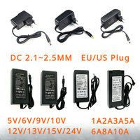 AC DC 220V Adapter Charger 5V 6V 9V 10V 12V 24V 1A 2A 3A 5A 6A 8A 10A Universal Power Adapter Plug For LED Light