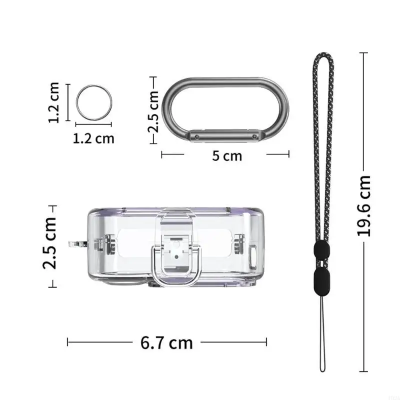For Nothing Ear (2) Shockproof Washable Soft PC Sleeve Antiscratch Housing Cover 193A