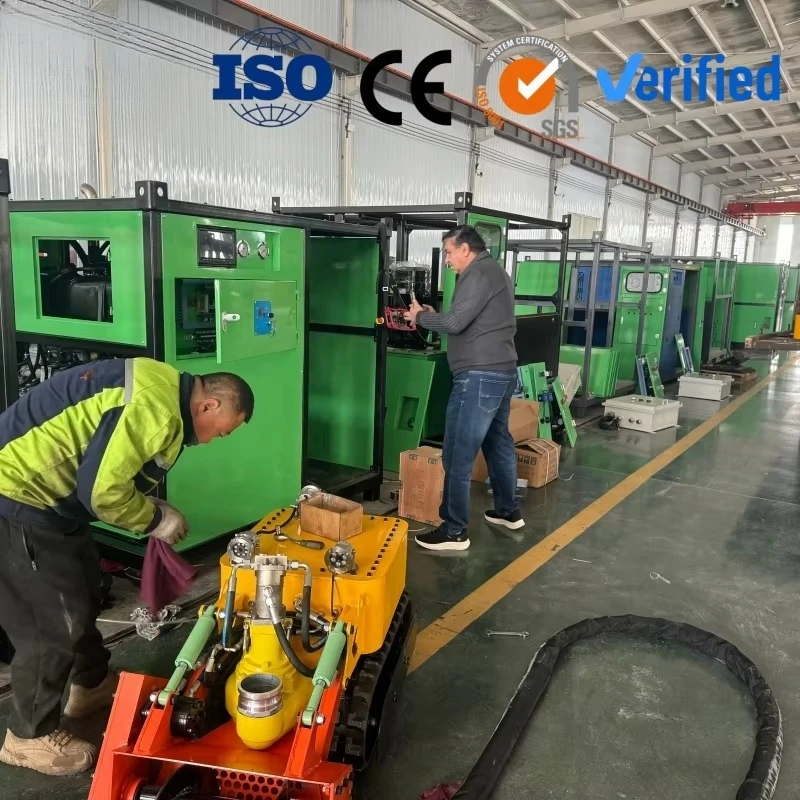 Remote-controlled Underwater Dredging Robot  Sewage Tank Sludge Removal  Submersible Dredging Machine Customized