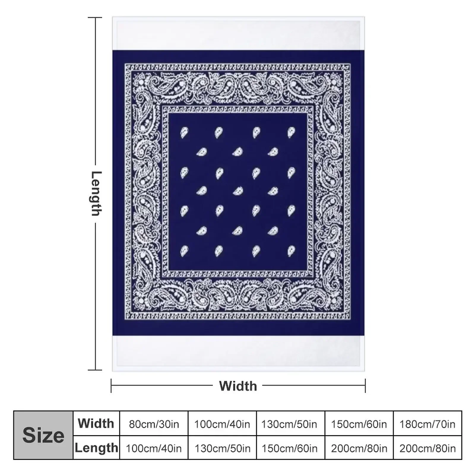 Crips - Bandana Patern Throw Blanket blankets and throws Polar Plaid Softest Blankets