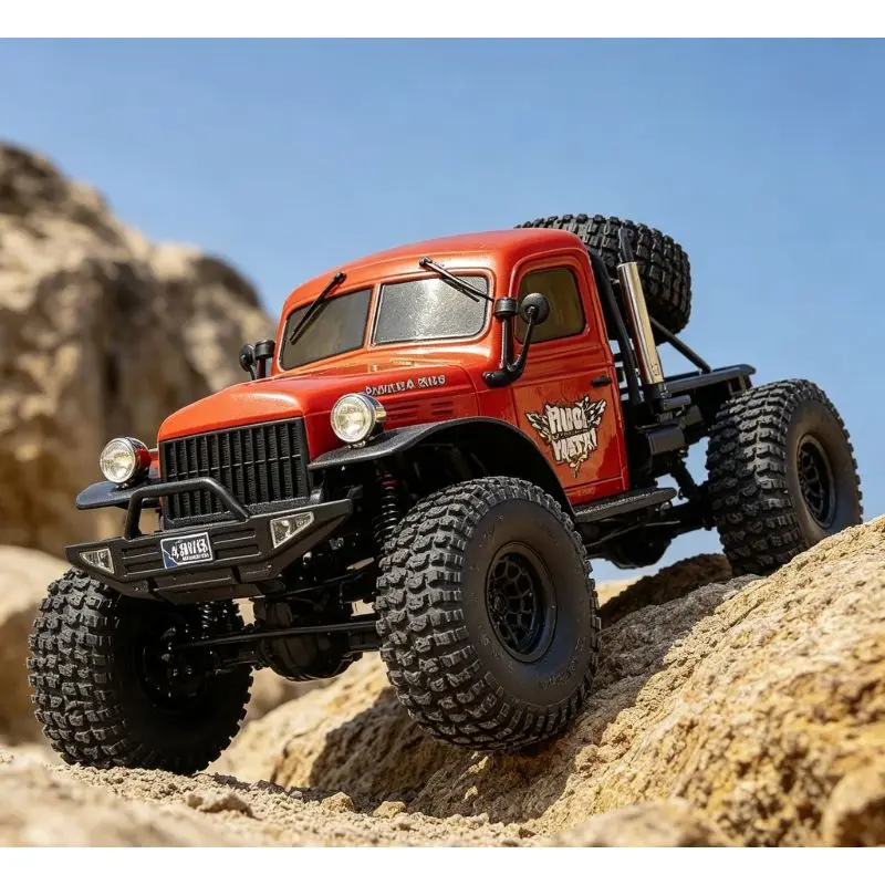 Fms 1/10 Bullfighter Atlas 4x4 Rc Rock Crawler Rtr, 4wd Large Scale Off‑Road Hobby Rc Truck For Adult Hobbyists 14+