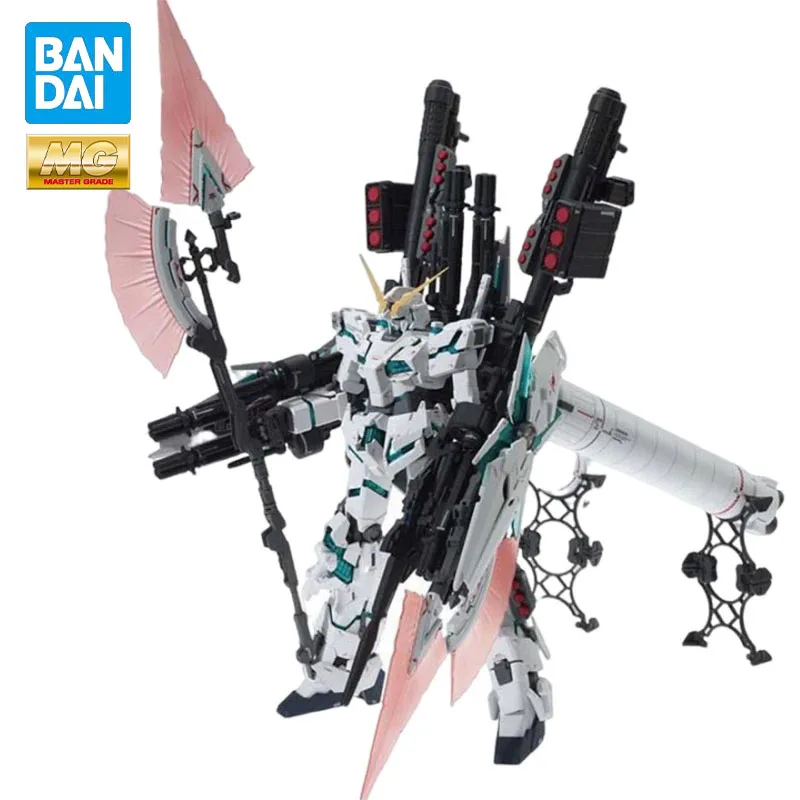 

Genuine Original Bandai MG 1/100 Full Armor RX-0 Unicorn Gundam KA Edition Fully Equipped Action Figure Model Birthday Gifts