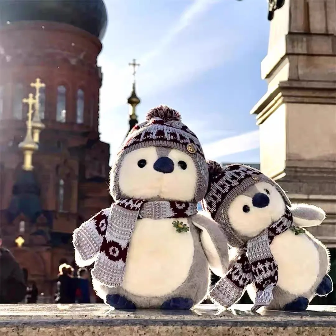Harbin Polar Penguin knuffel schattig dier gevuld pop zacht souvenir cadeau uit China Travel Memorial collectible