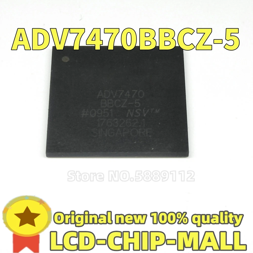 1PCS ADV7470BBCZ-5 ADV7470 ADV7470BBCZ ADV7470BBC