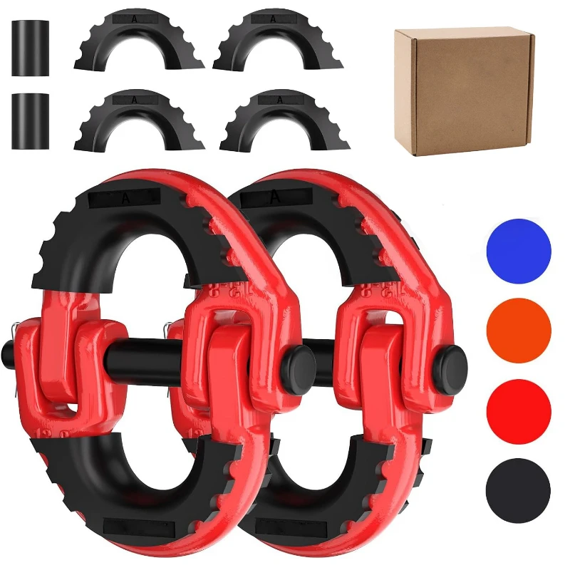 

American lifting butterfly buckle double ring buckle G80 alloy steel, lifting safety buckle