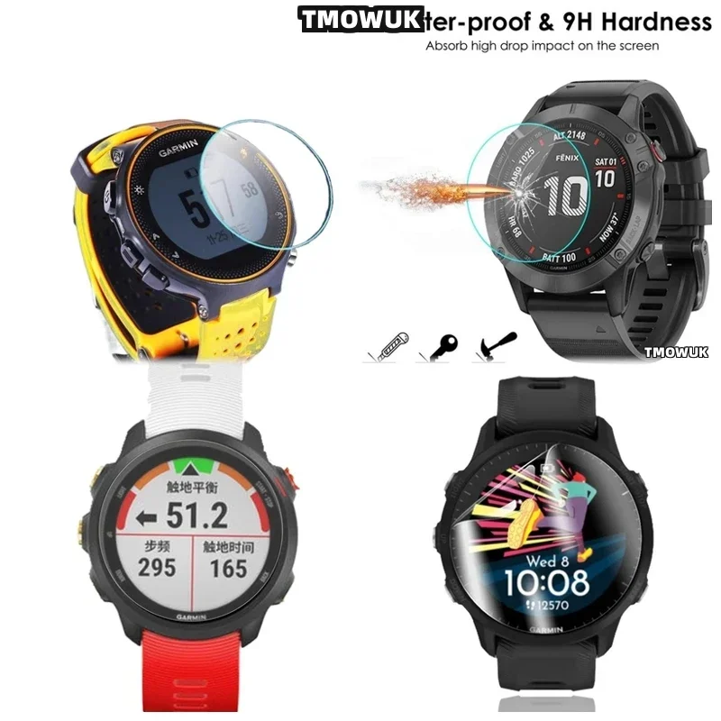

Superb Quality Tempered Glass For Garmin Forerunner 645 735 745 935 945 955 965 970, Fingerprint Resistant.