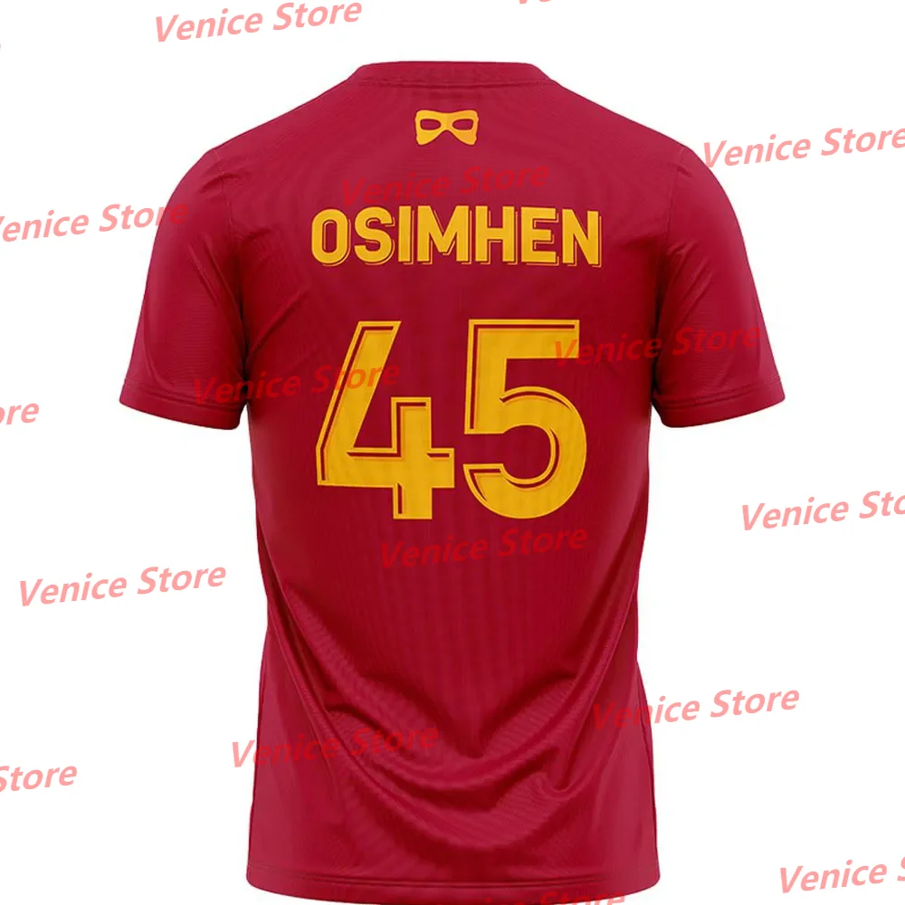 2025 Istanbul Galatasaray Osimhen Design FC Home Away Kids Turkish Football Shirt Victor Osimhen  Soccer Adults/KIDS