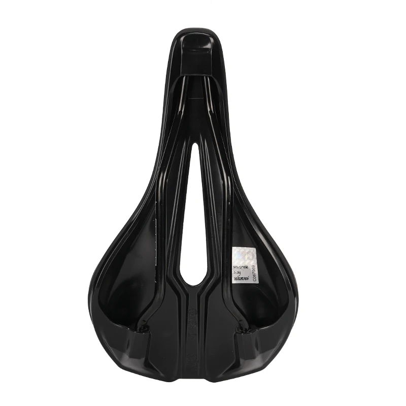 مقعد دراجة الطريق، تصميم مجوف، مستدير ناعم، مقعد أنف قصير للدراجة TT، سرج ركوب الدراجات