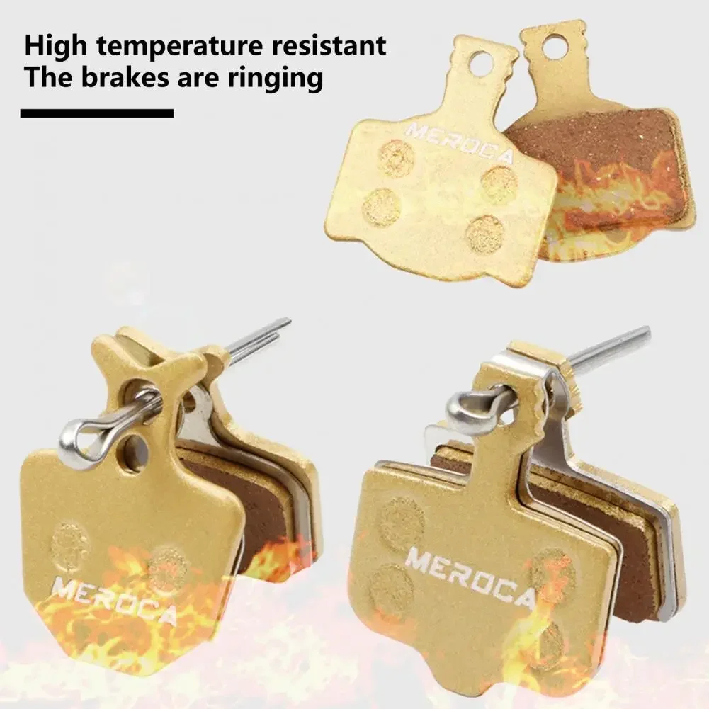 Meroca Bicycle Brake Pads Semi-Metallic MTB Disc Brake Pads for Shimano Type Balatas G01S XTR XT M9000 SLX M7000 M666 M675 M615