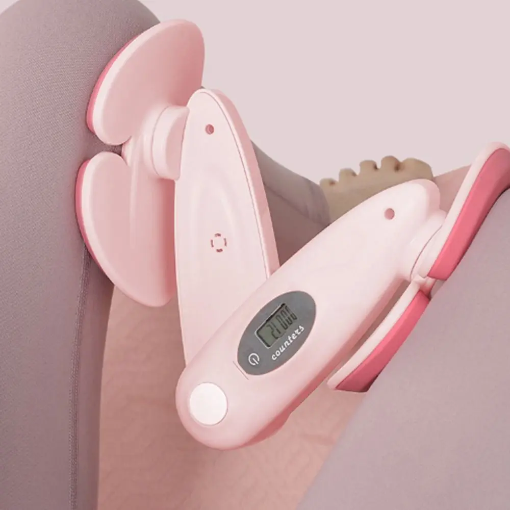 Strength Adjustable Pelvic Floor Trainer Digital Counter 360 Degree Rotation Thigh Master Non-Slip Multifunctional