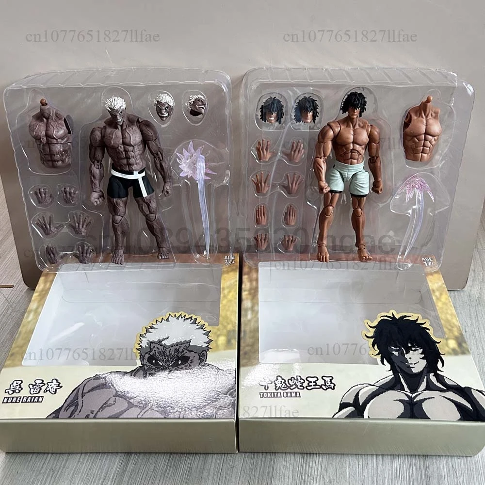 

Kengan Ashura Tokita Ohma Storm Toys Oma Kure Raian Statue Action Figure Model Toys Joint Movable Gift For Friends Room Decor