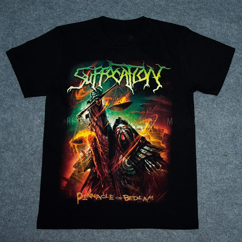 Suffocation T Shirt Cotton Black Size S to 2345XL BE555