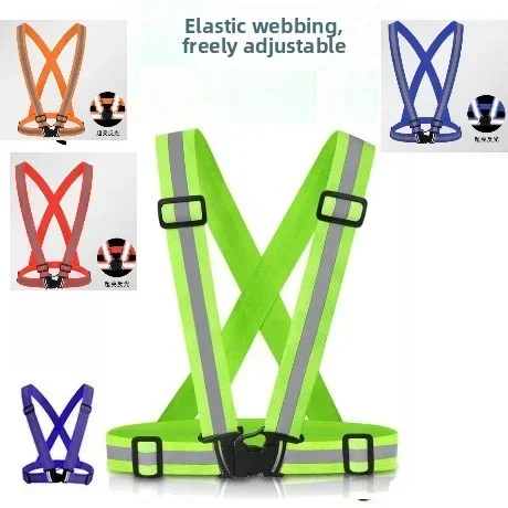 Car Clothing for Safety Traffic Safety Vest Outdoor for Running Cycling Sports Vest Night Running Leisure Sports Vest
