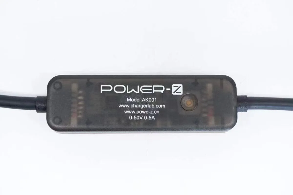 Imagem -05 - Power-z Adaptador de Detecção Móvel Carregamento de Dados Reader Cabo Dash Gravação de Dados Ak001