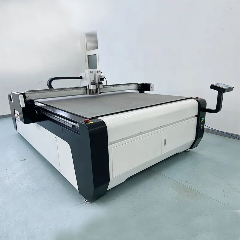 【brand New】ZXT Hollow Board Packaging Vibrating Cutting Machine Kt Board Oscillating Knife Cutting Machine