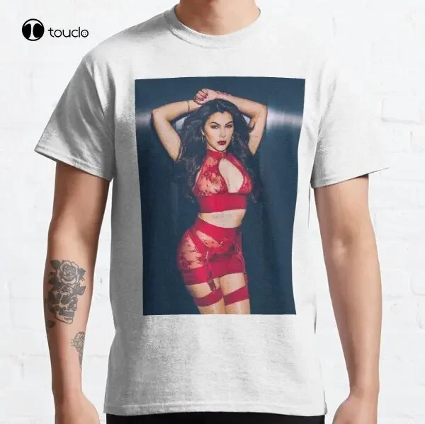 Camiseta clásica Valentina Nappi, camisetas para hombre, camisetas gráficas personalizadas para adultos y adolescentes, camisetas con impresión Digital Unisex, ropa de calle