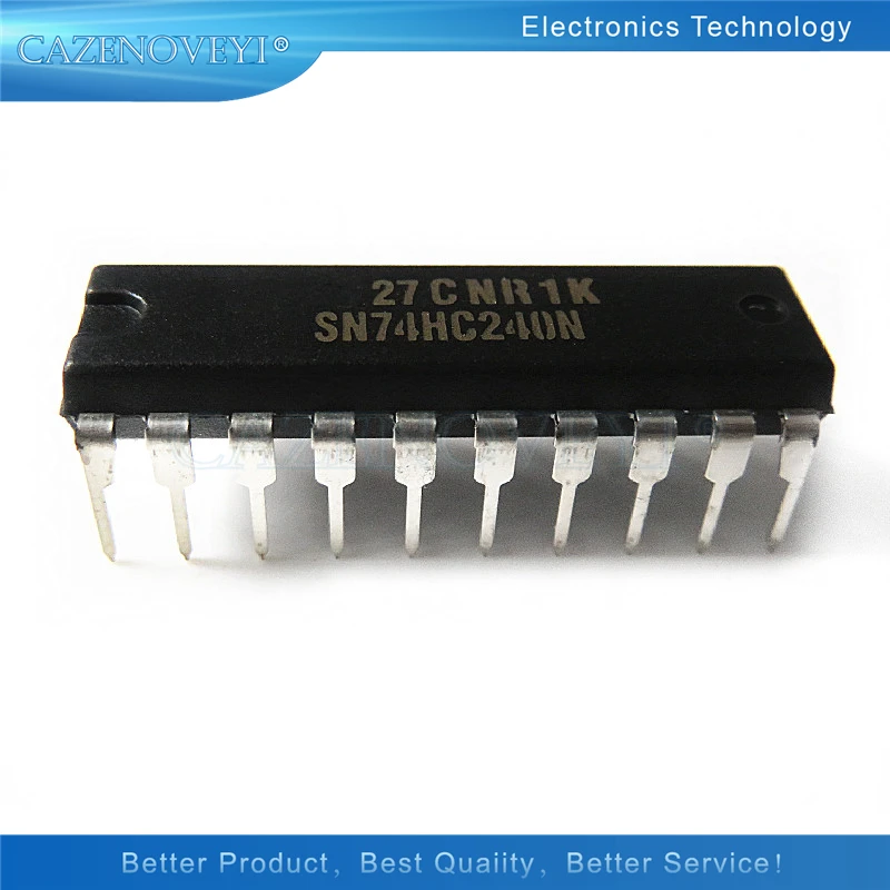 10pcs/lot 74HC240 SN74HC240N DIP-20 In Stock