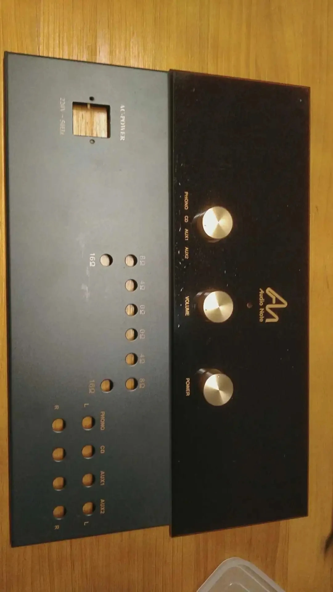 Chasis de amplificador de tubo de hierro Hifi, preamplificador de Audio, caja DIY, 430x150x350mm para EL84 / 6V6 /6P1/6P14, Etc.