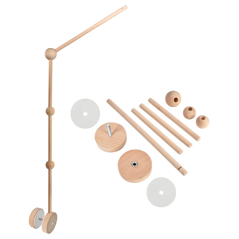 Wooden Bed Bell Bracket Wooden Material Decoration Decorative Bell