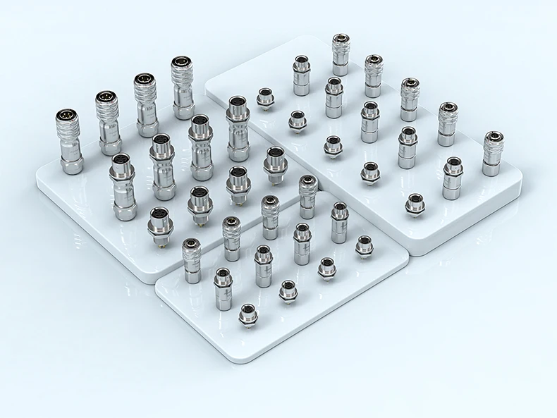 SF10 IP67 Wasserdichter Metall-Luftfahrtstecker 2/3/4/5-polig Stecker Gewindebuchse Chassis-Einbaustecker Buchse – Detail 12