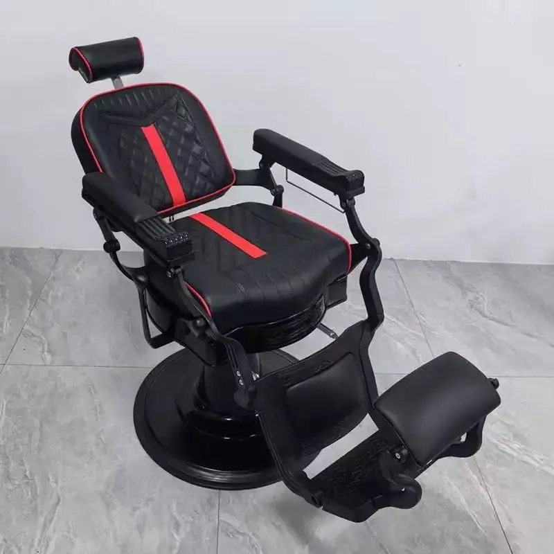 Barber Chair, Men's Slicked-back Chair, Barbershop/hair Salon Swivel Shaving Chair, Salon-specific