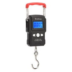 75Kg/10g 50Kg/5g Portable LCD Digital Fishing Hanging Scale Luggage Suitcase Baggage Weight Travel Scales Electronic Weight Tool