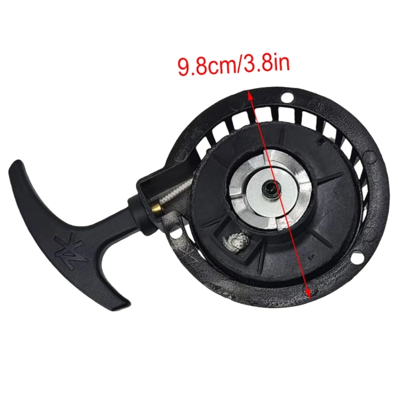 Easy Install Aluminum Pull Starter For 2 Stroke Pocket Bike ATV Quad 47cc 49cc Recoil Start Engine Part Dirt Bike Accessories view 2
