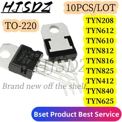 10 unids/lote TYN1225 TO-220 TYN208 TYN610 TYN612 TYN812 TYN816 TYN825  TYN625 TYN412 TYN840 TYN1225RG TYN612RG TYN610RG.