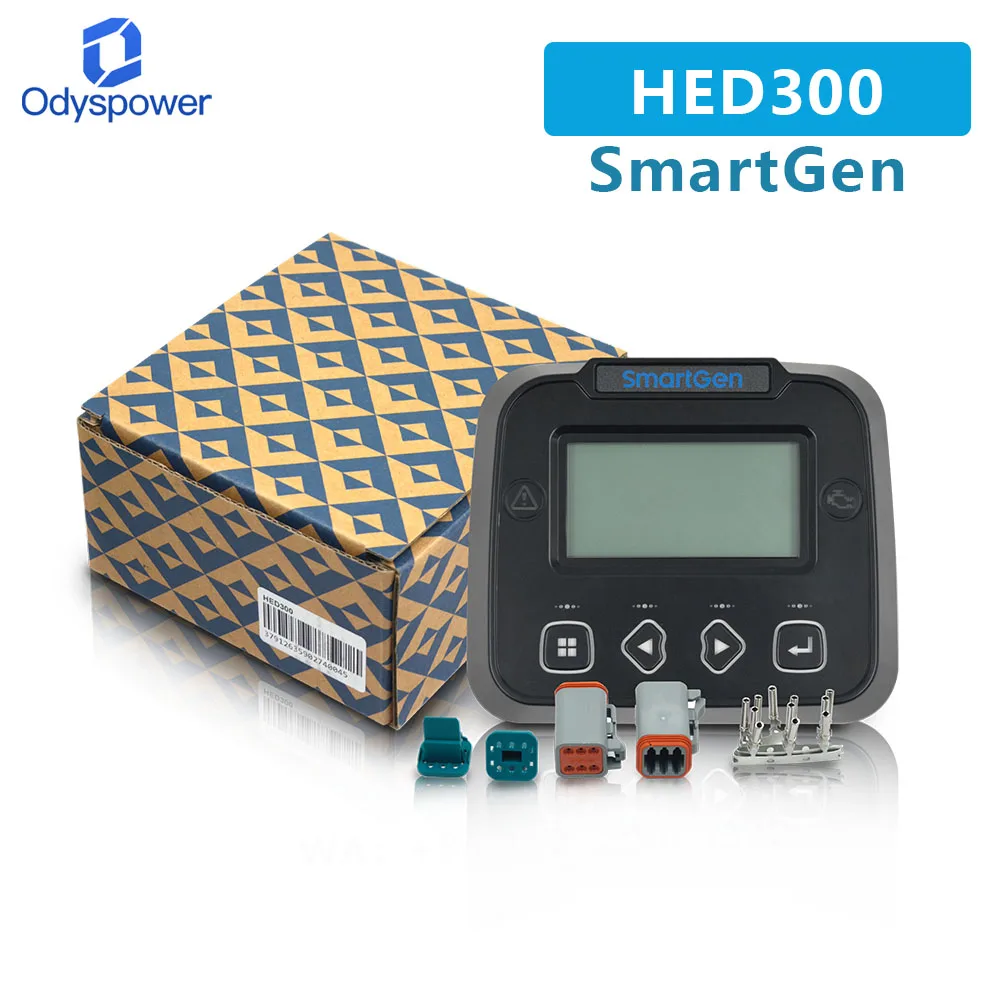 HED300 Smartgen Controller Generator ECU Engine CAN Monitoring Module LCD Display With RS485 CANBUS Interface For Genset Parts