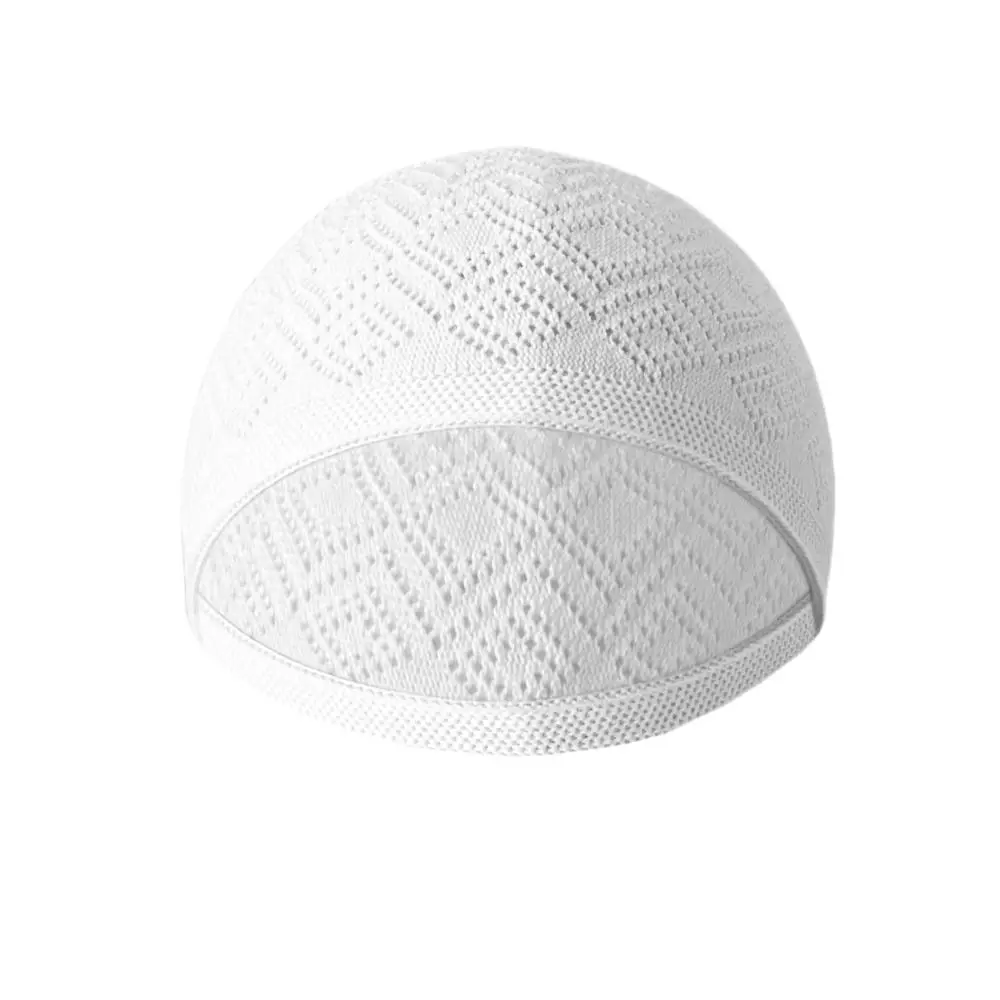 Gorro de punto transpirable unisex – Malla suave color sólido