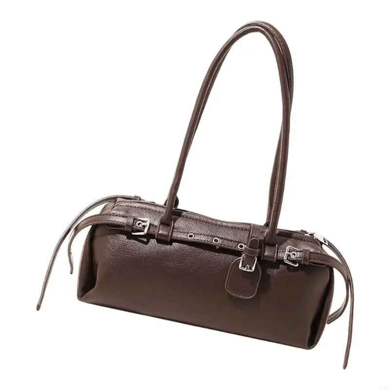 Retro Inspired PU Underarm Bag Multipurpose Shoulder Bags Office Handbag Evening Bag For Women Casual Daily Use