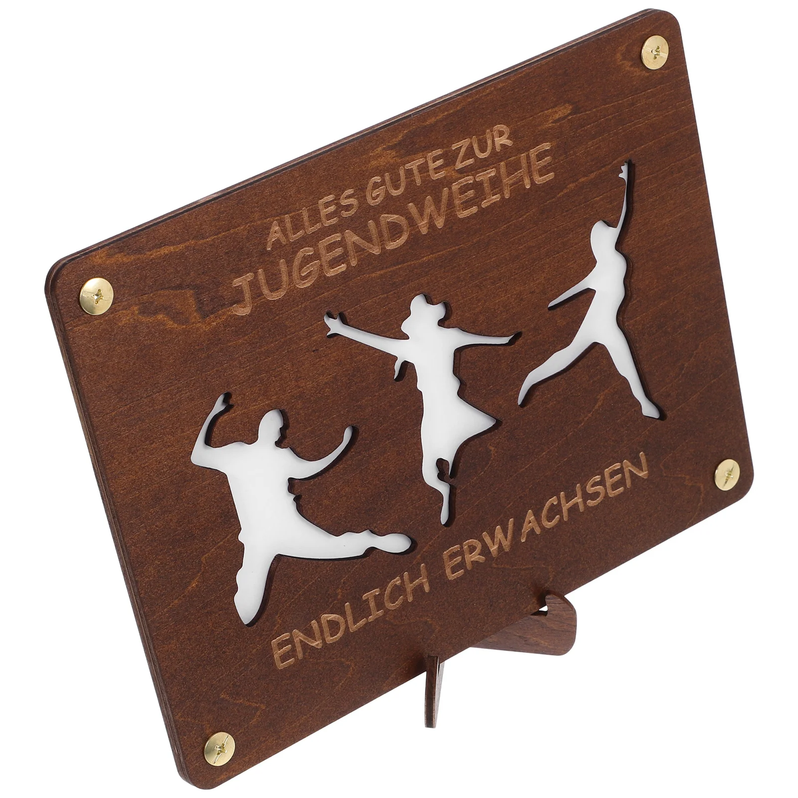 

Wood Rectangular Money Holder Portable Wooden Cash Wallet Graduation Cash Container Display Graduation Money Holder