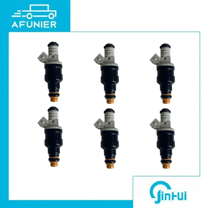 6Pcs Fuel Injector Nozzle For 1994-1997 Ford Mustang,Mercury Cougar 3.8L V6 OE No.:F3DE-B4D,F3DEB4D,822-11110,82211110