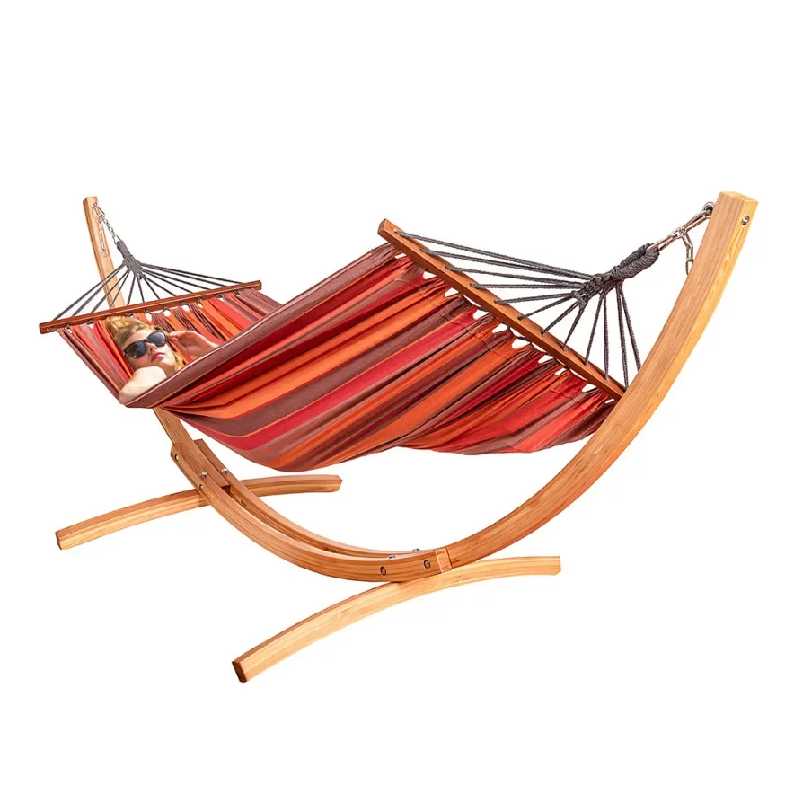 

Высокое качество портативное кресло-гамак на открытом воздухе удобная деревянная подставка для гамаков с