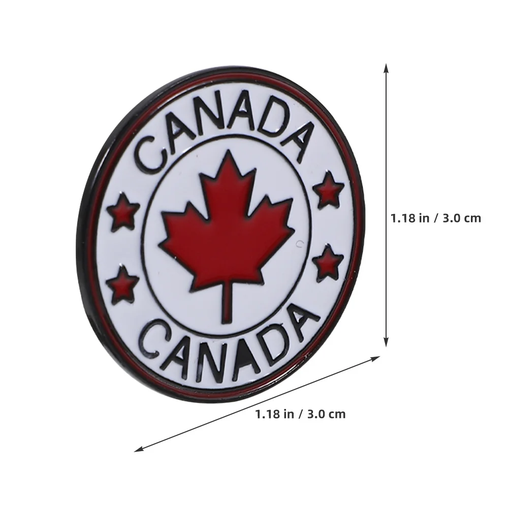 4 قطعة دبابيس التلبيب كندا مابل ليف المينا بروش دبابيس للأوشحة والسترات أكياس قبعة اكسسوارات كندا التلبيب دبوس