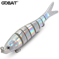 Swimbait 11g 16g 27g Multi Joint Lure Slow Sinking Bionic Fish Swimming Pesca Bass Treble Hook Carp Fishing Tackle Hard Bait