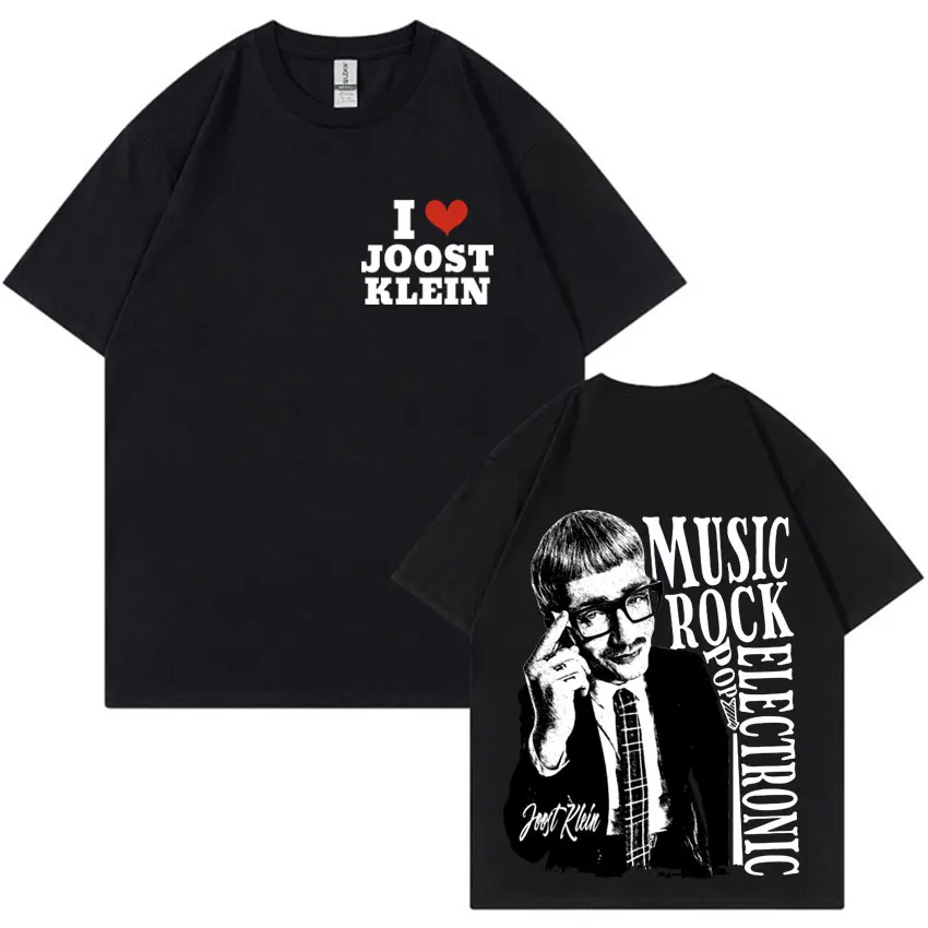 

I Love Joost Klein The Eras Tour Music T-shirt Eurovisions Contest Gothic T-shirts Fashion High Quality Tee Shirts