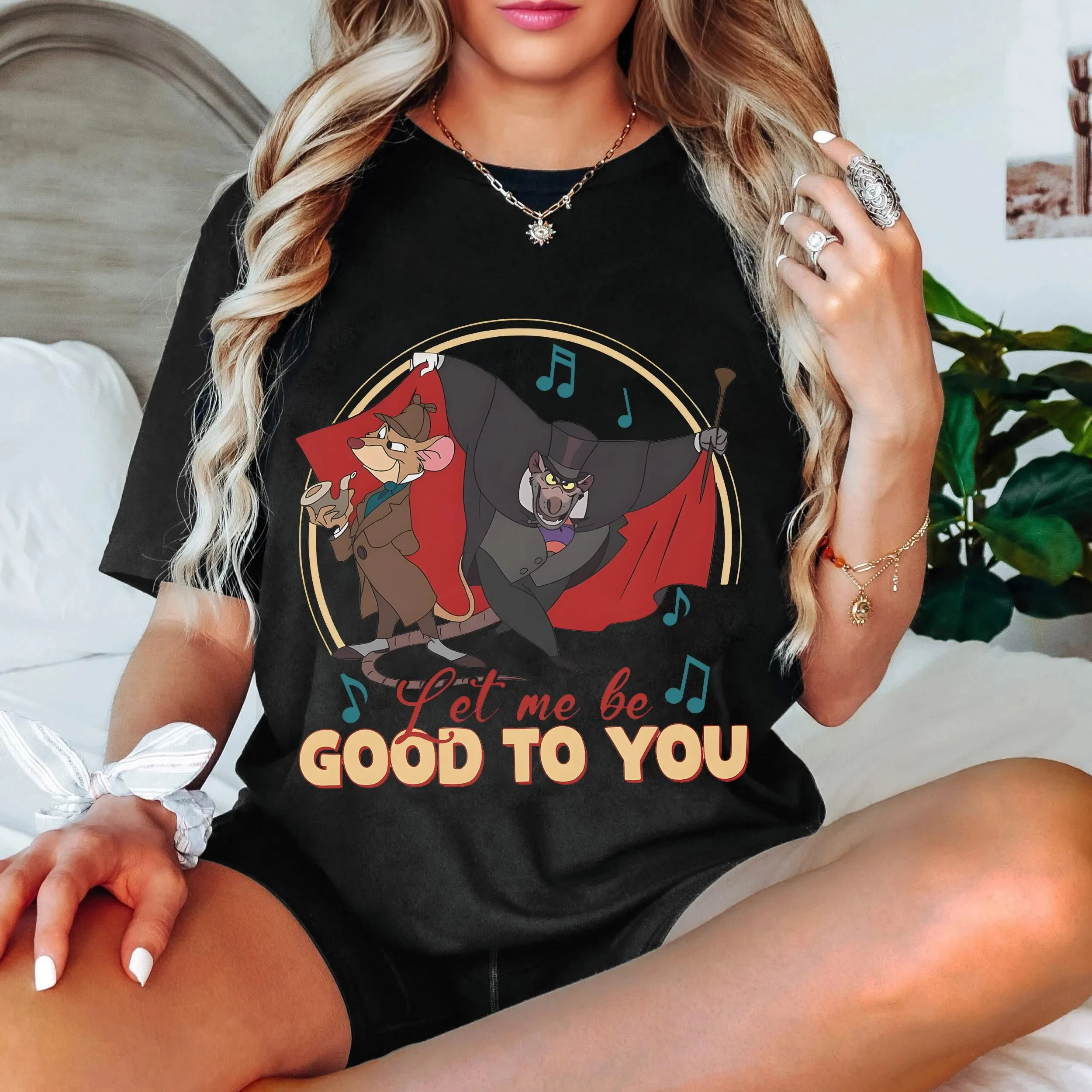 

Disney The Great Mouse Detective Basil Of Baker Street Shirt Magical Musical Let Me Be Good To You Tee Disneyland Trip