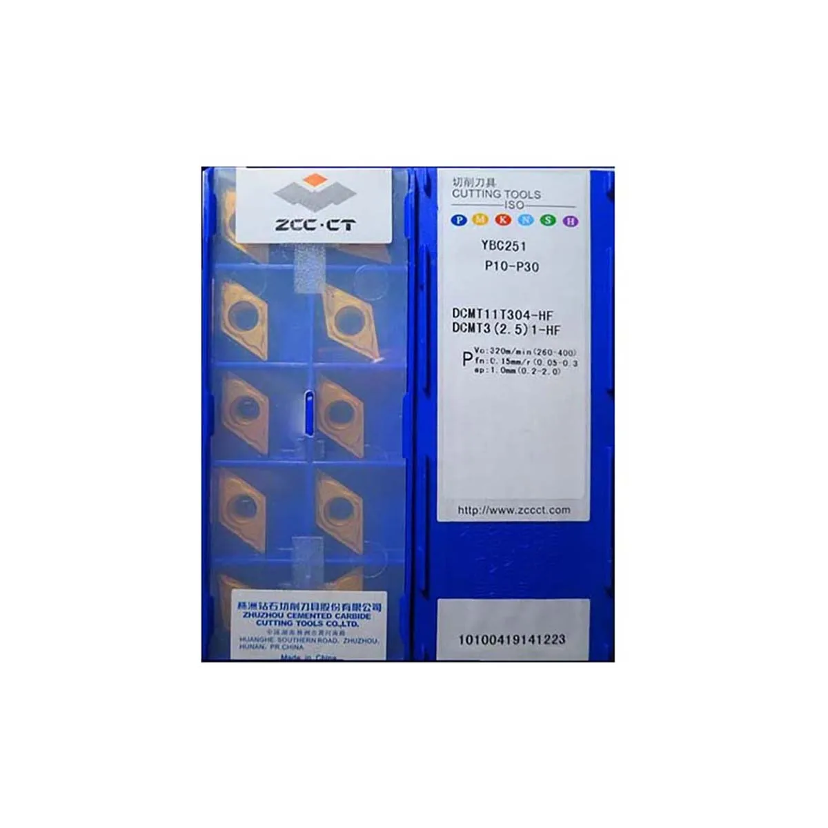 

100% original DCMT Carbide Turning Insert YBG205/YBC251/YB9320 for Steel/Stainless Steel CNC Machining EF/EM/HF/HM Geometry