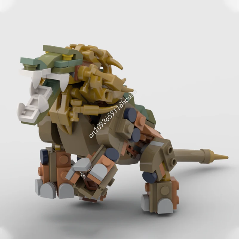 

224pcs MOC Ammit the Devourer Adventurers Building Blocks Christmas Handmade DIY Gift Perfect for Creative Adults Assemble Gift