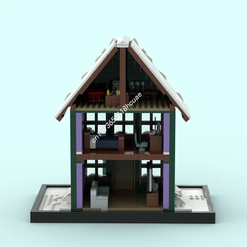 958pcs MOC Stan S House South Park Model Bouwstenen Architectuur Speelgoed DIY Creatief Idee Kerstcadeaus Onderwijs Verjaardag