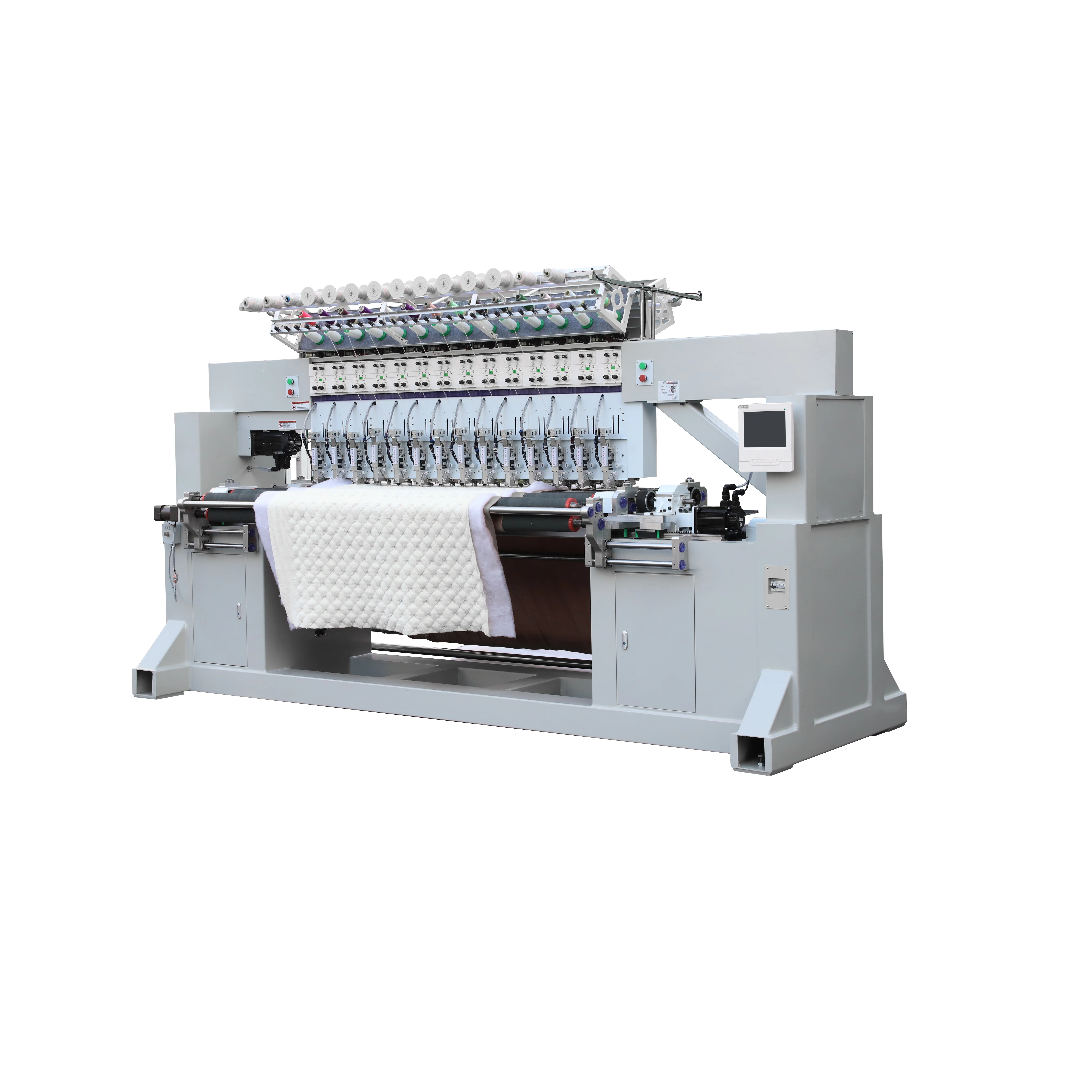 REVHON Cheap Price Computerized Automatic Single    Mattress Quilting Machine Comforter Quilt Blanket Sofa Making Machine
