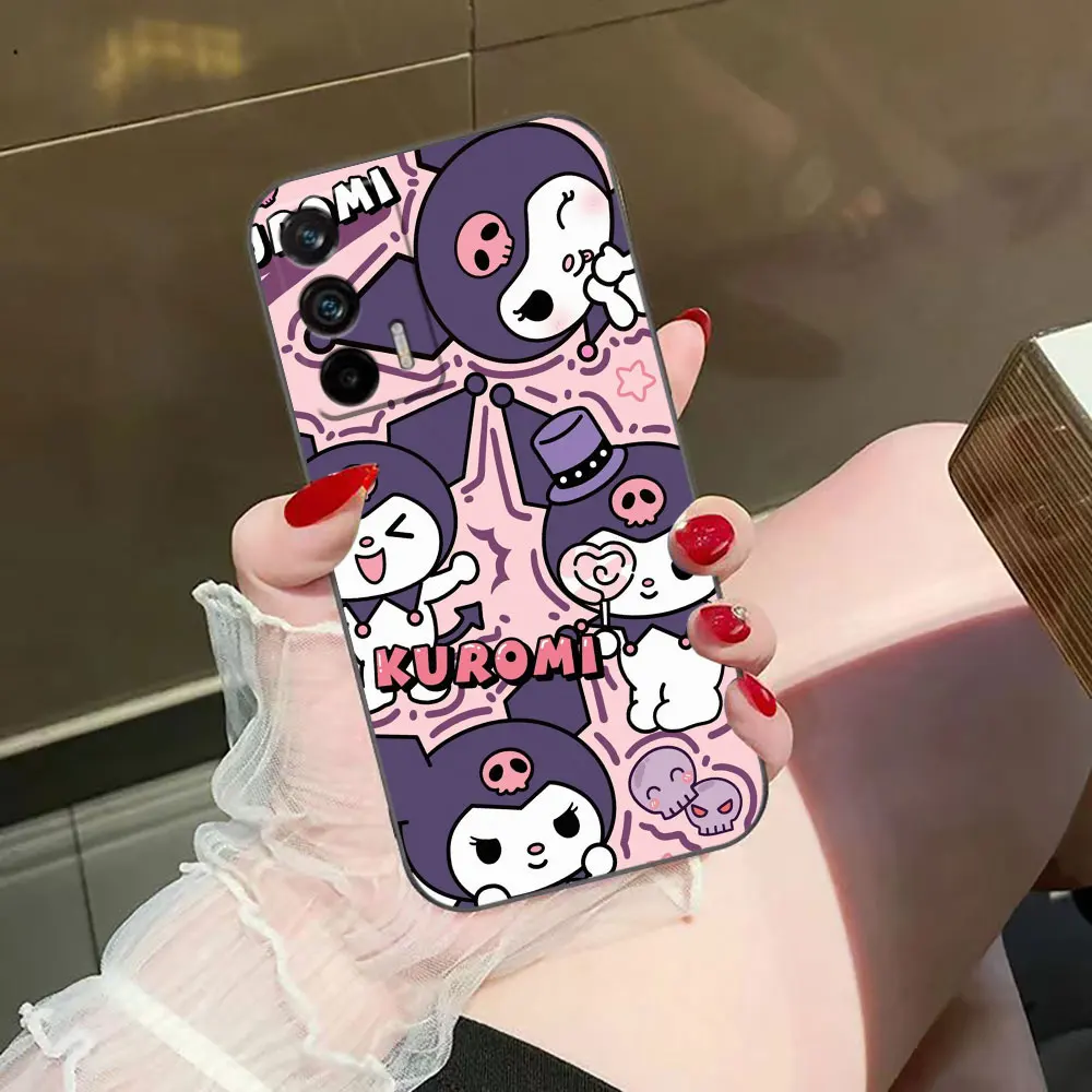 

Cartoon Cat K-Kuromi Custom Photo Phone Case For Realme C75 C65 C63 C55 C53 C35 C33 C30S C30 C21 C20 C15 C11 TPU Case Funda Capa